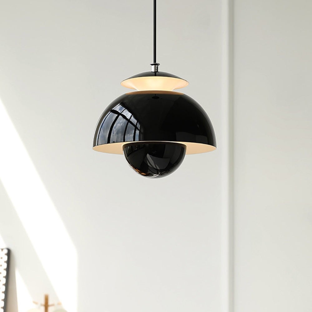 Macaron Flower Bud Metal Pendant Lamp S33