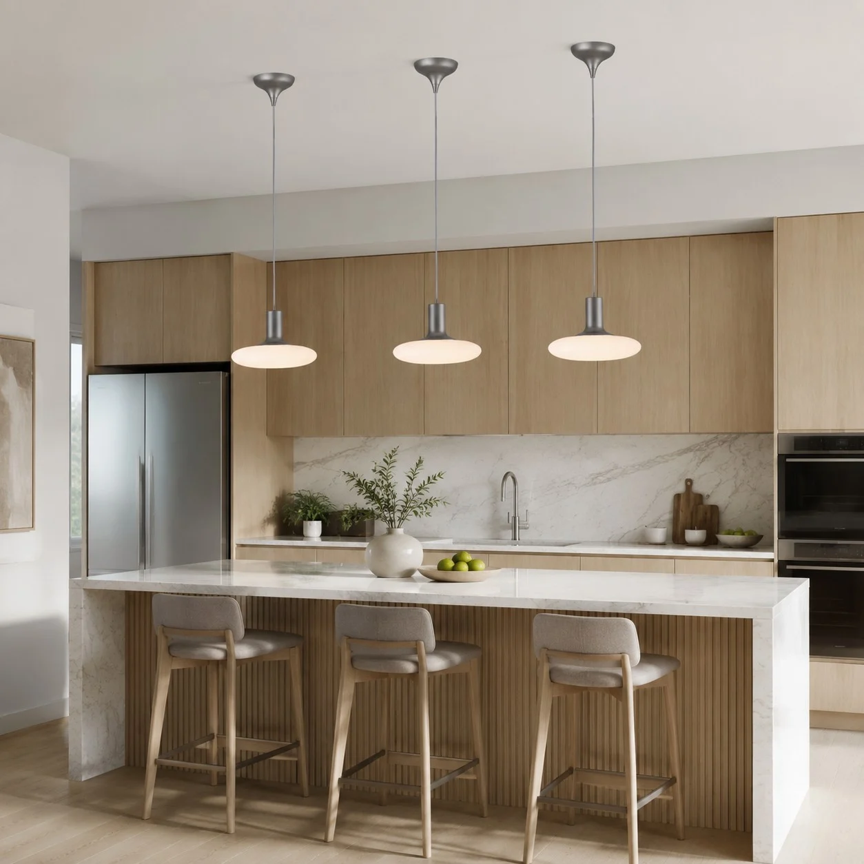 kitchen island installation scene