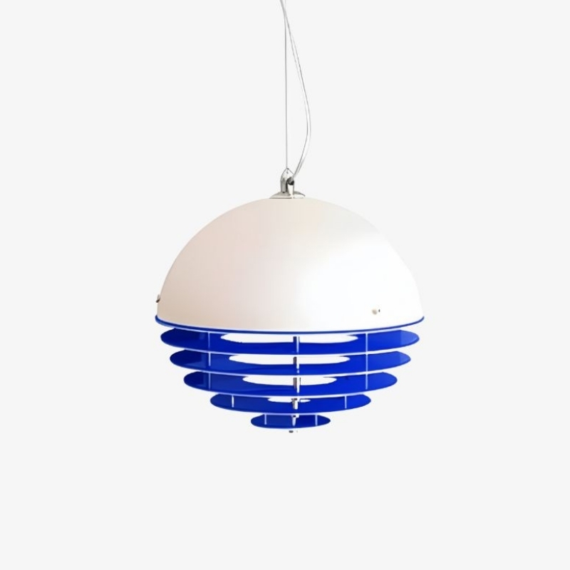 Pingente Afterglow Klein Blue em fundo branco