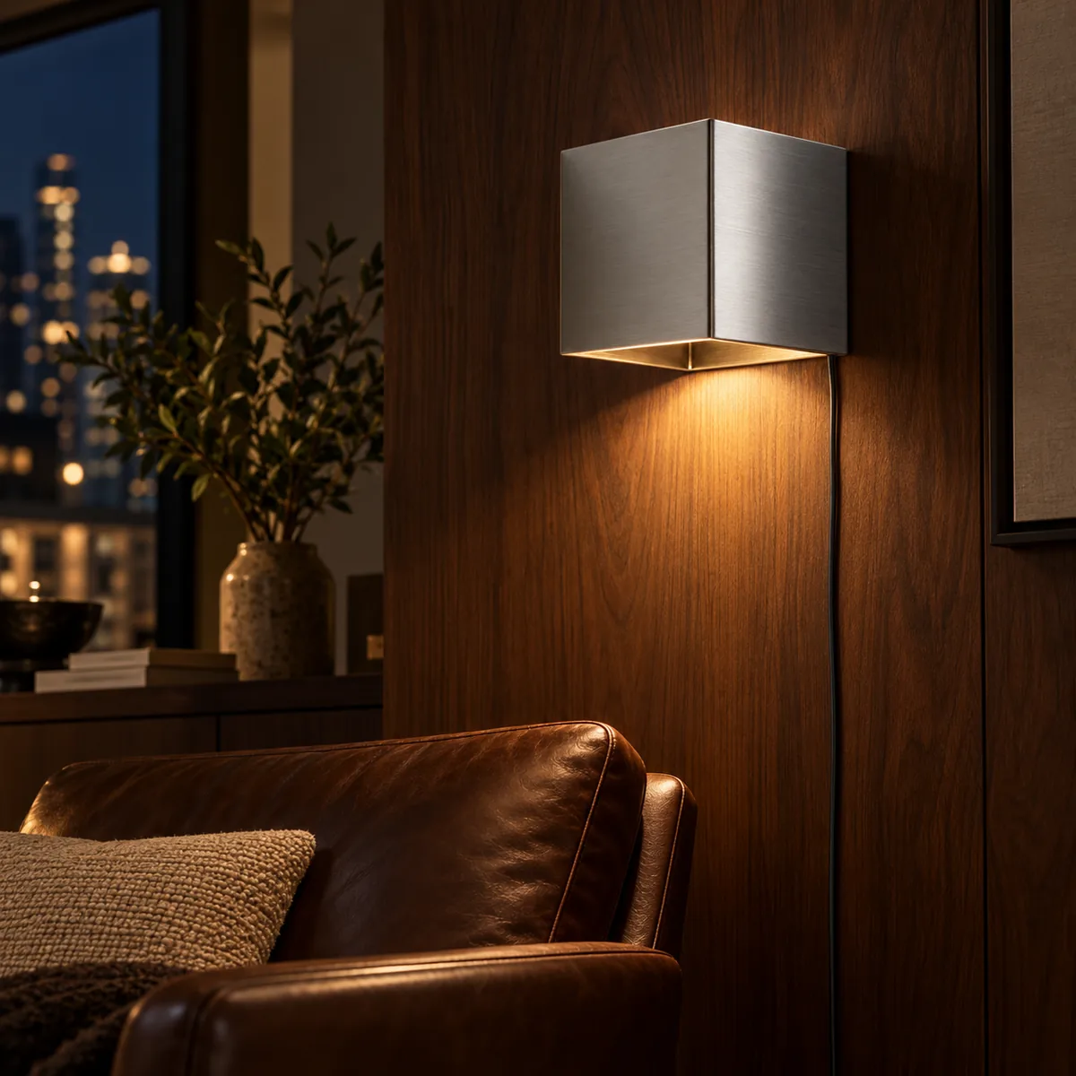 Everyday Wall Cube with a Shaped Beam