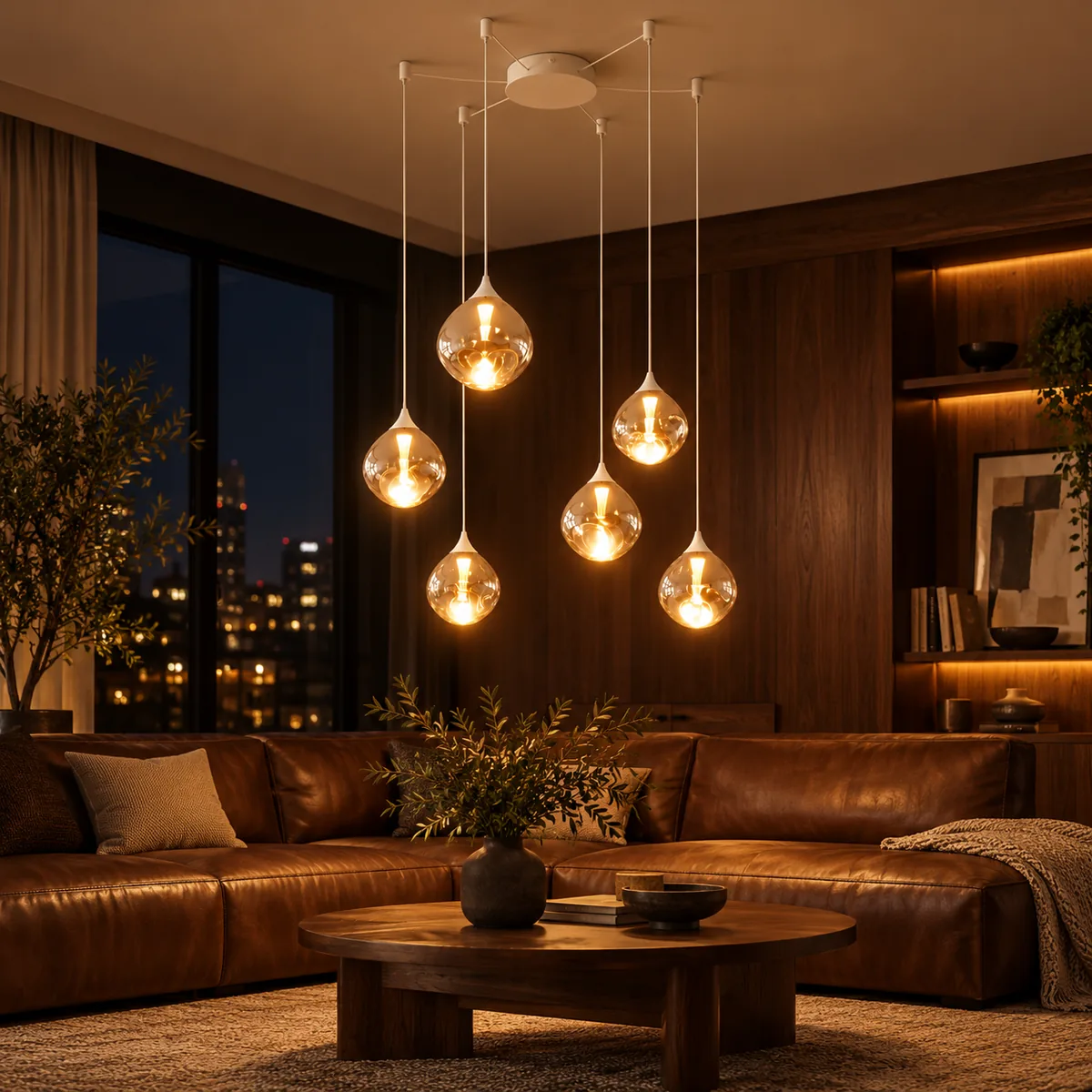Everyday Dining Pendant on Adjustable Cords