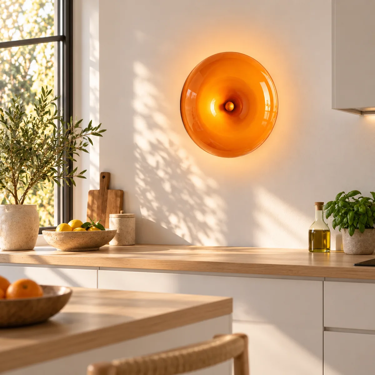 Everyday Disc Light, Hardwired or Corded