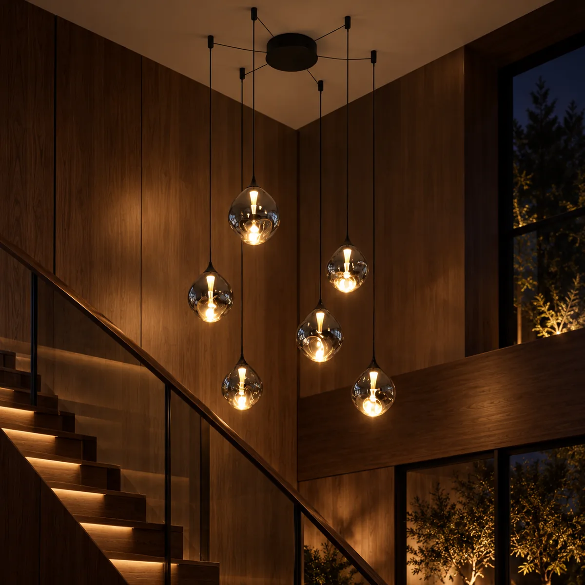 Everyday Dining Pendant on Adjustable Cords