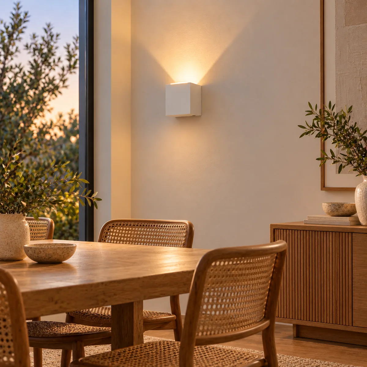 Everyday Wall Cube with a Shaped Beam