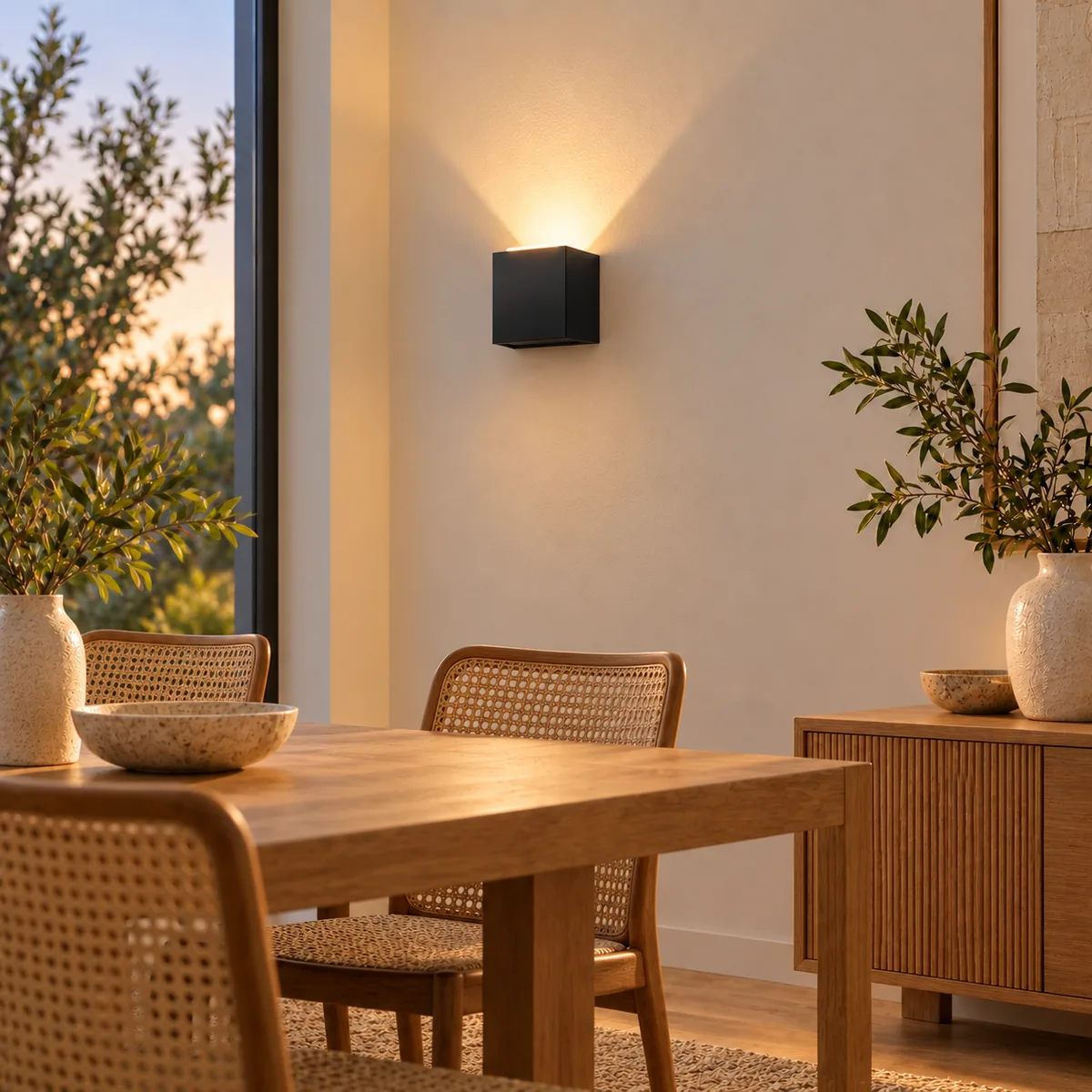 Everyday Wall Cube with a Shaped Beam