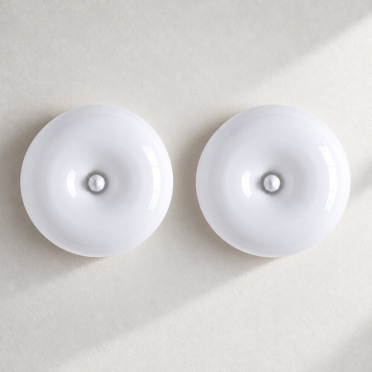 White wall set of 2